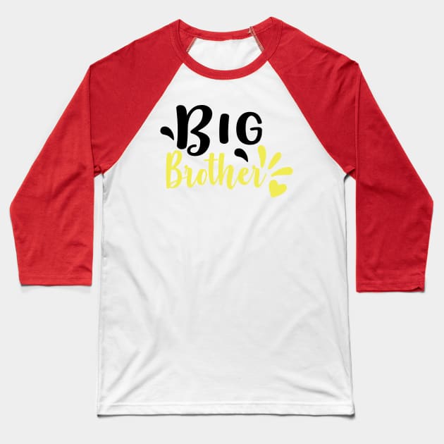 Big Brother Love Baseball T-Shirt by Allbestshirts